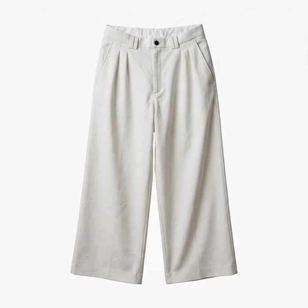 PANTALON JAMBE LARGE